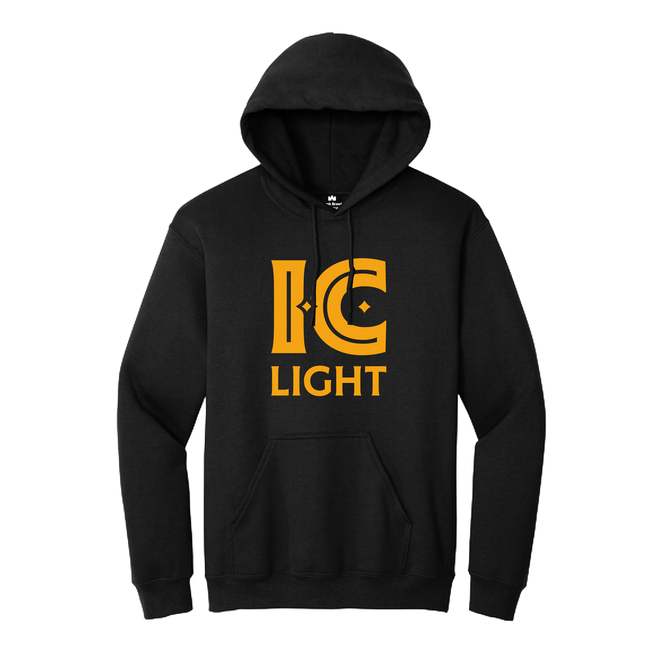 紅牙　X IC / LIGHT SW X IC IRON CITY Pittsburgh Brewing IC light ry logo STICKER decal